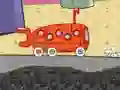 Gêm Sponge Bob bus express ar-lein