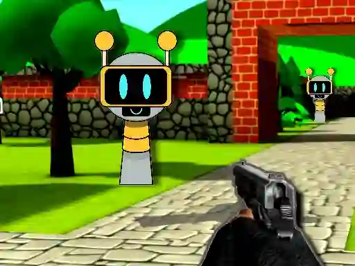 Gêm Sprunki 3D Shooter ar-lein