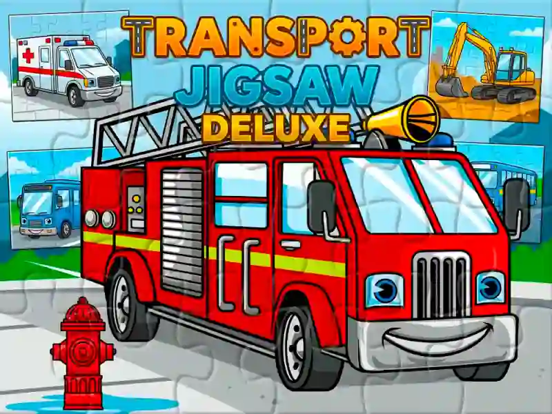 Gêm Transport Jigsaw Deluxe ar-lein