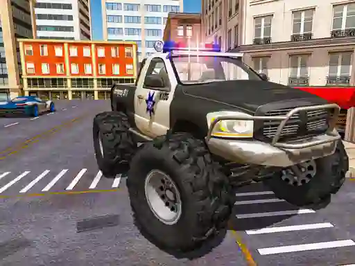 Gêm Police Truck Driver Simulator ar-lein