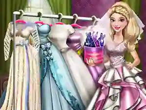 Gêm Dove Wedding Dolly Dress Up ar-lein