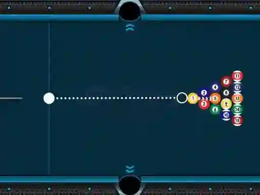 Gêm Billiards 8 Ball ar-lein