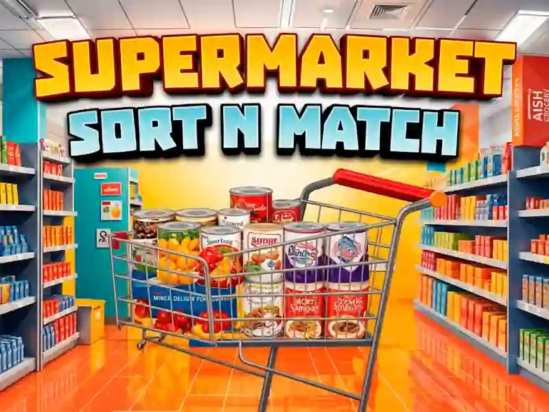 Gêm Supermarket Sort N Match ar-lein