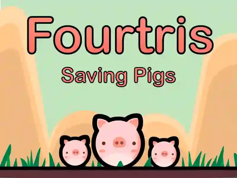Gêm Fourtris Saving Pigs ar-lein