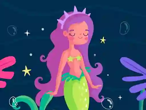 Gêm Mermaids Puzzle ar-lein