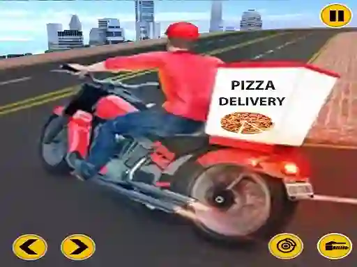 Gêm Big Pizza Delivery Boy Simulator ar-lein