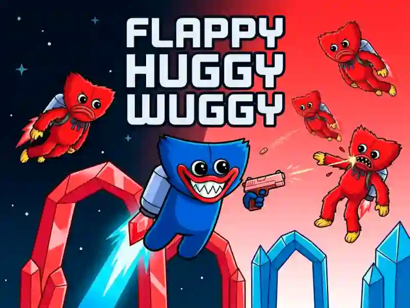 Gêm Flappy Huggy Wuggy ar-lein