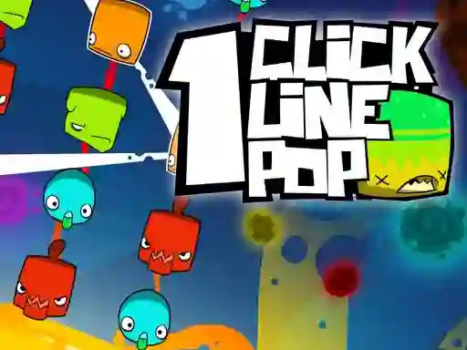 Gêm 1 Click 1 Line 1 Pop ar-lein