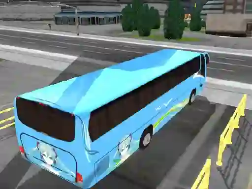 Gêm City Live Bus Simulator 2019 ar-lein