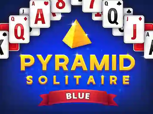 Gêm Pyramid Solitaire Blue ar-lein