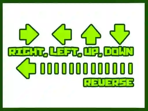Gêm Right Left Up Down Reverse ar-lein