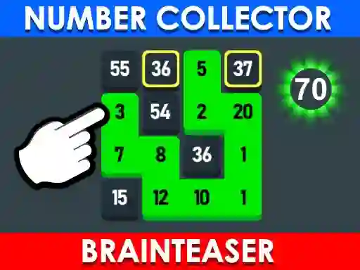 Gêm Number Collector: Brainteaser ar-lein