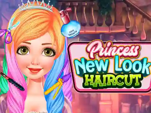 Gêm Princess New Look Haircut ar-lein