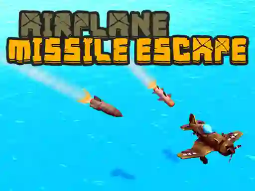 Gêm Airplane Missile Escape ar-lein