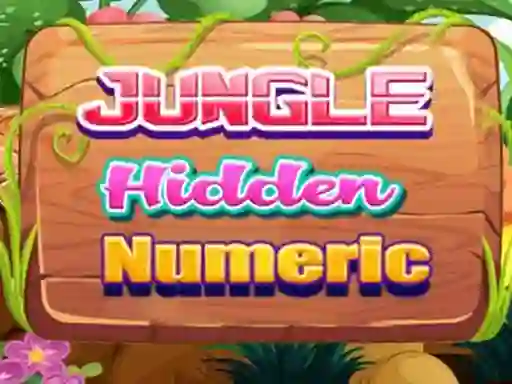 Gêm Jungle Hidden Numeric ar-lein