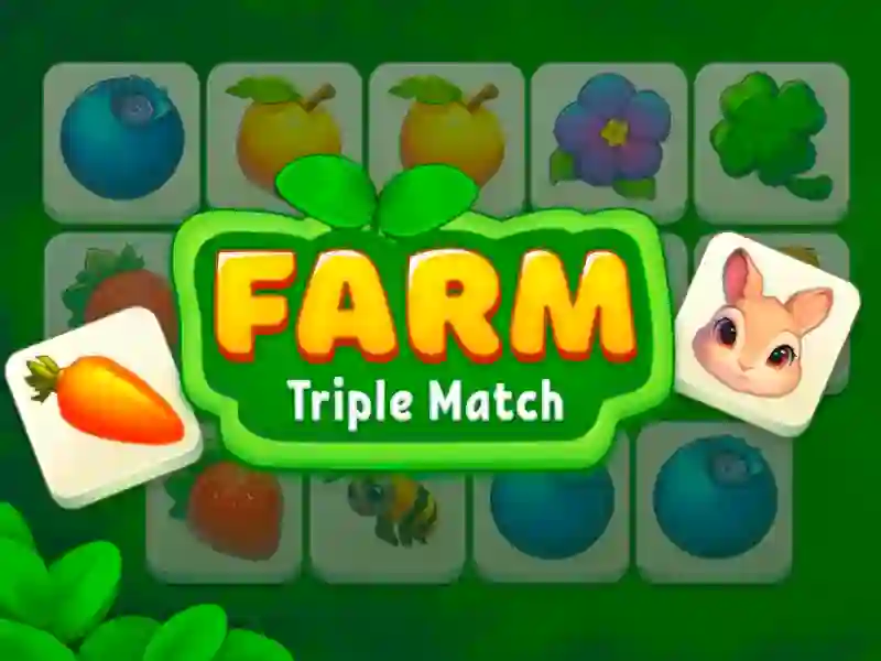 Gêm Farm Triple Match ar-lein