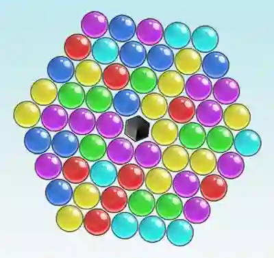 Gêm bubble Spin ar-lein