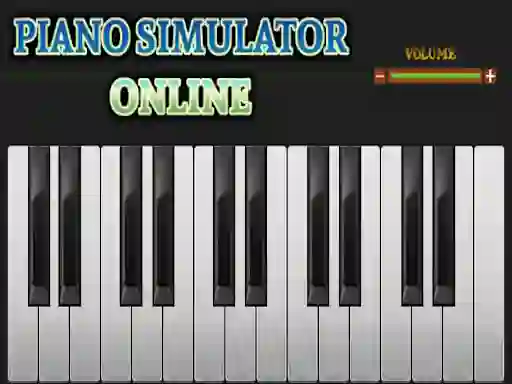 Gêm Piano simulator online ar-lein
