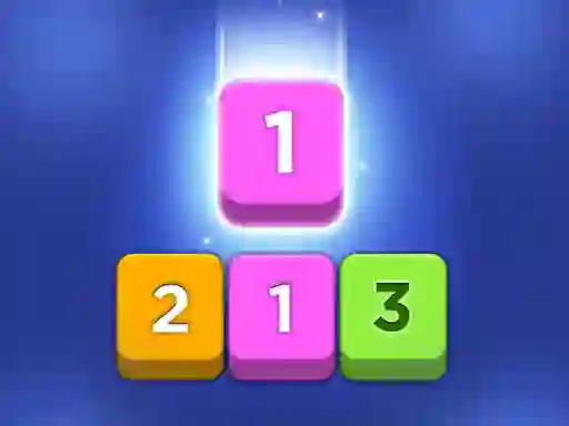 Gêm Merge Block Raising ar-lein