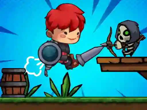 Gêm Red Hair Knight Tale ar-lein