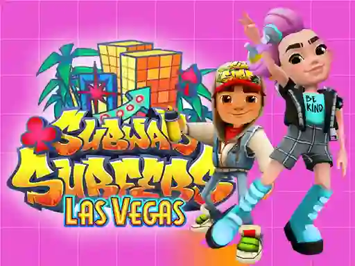 Gêm Subway Surfers Las Vegas ar-lein