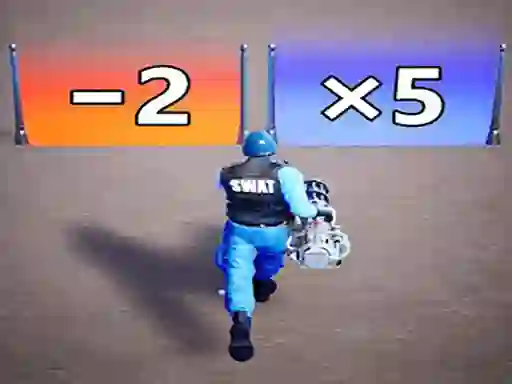 Gêm Soldier Run Evolution ar-lein
