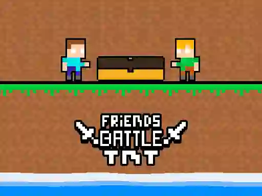Gêm Friends Battle TNT ar-lein