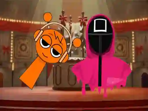 Gêm Squid Sprunki Mingle Game 2 ar-lein