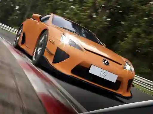 Gêm Lexus LFA Nurburgring Package Puzzle ar-lein