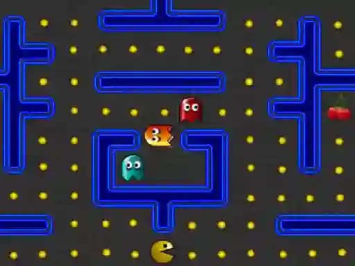Gêm Pacman html5 ar-lein