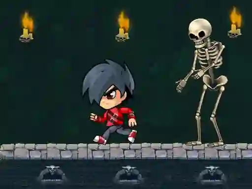 Gêm Skeleton Dungeon ar-lein
