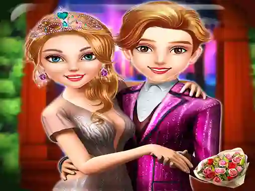 Gêm Prom Queen Dress Up Halloween ar-lein