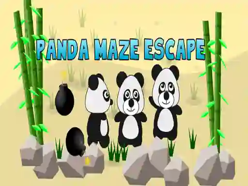 Gêm Panda Maze Escape ar-lein