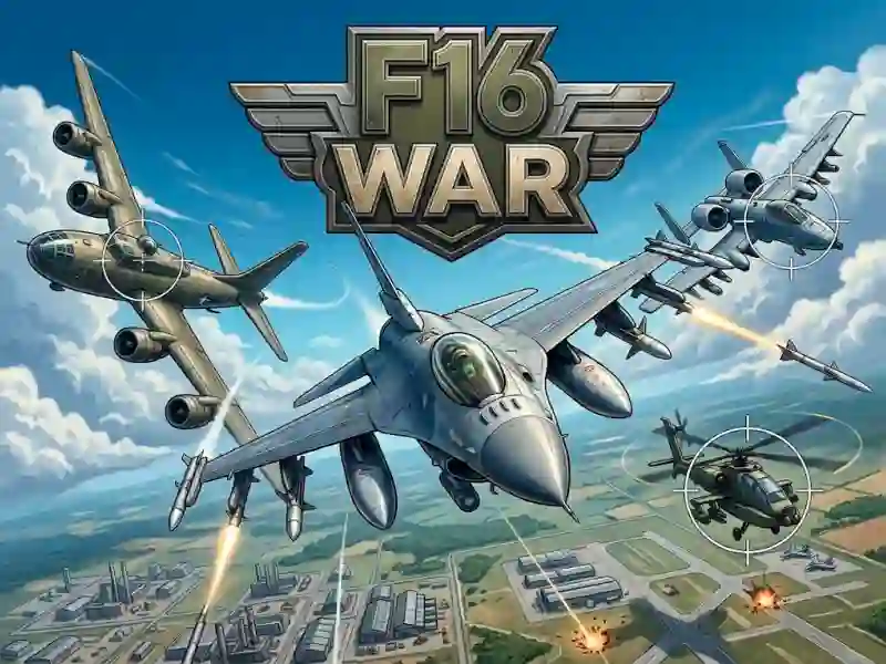 Gêm F16 War ar-lein