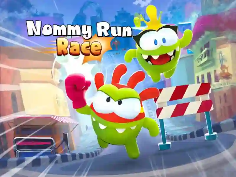 Gêm Nommy Run Race ar-lein