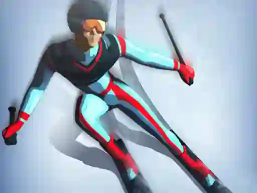Gêm Ski King ar-lein