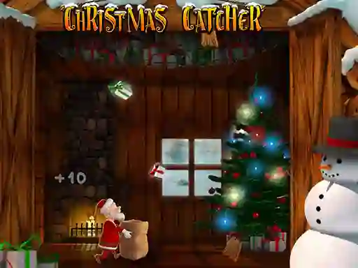 Gêm Christmas Catcher ar-lein