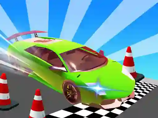 Gêm Car Stunt Races Mega Ramps ar-lein