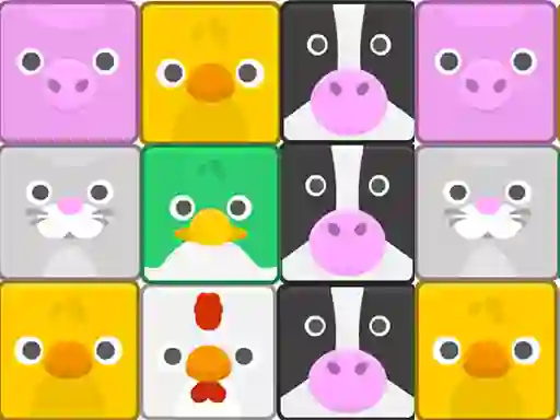 Gêm Farm Animals Dash ar-lein