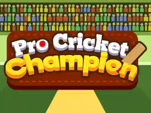 Gêm Pro Cricket Champion ar-lein