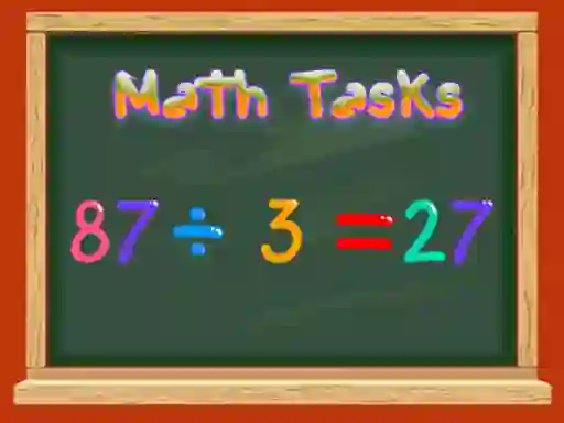 Gêm Math Tasks True or False ar-lein