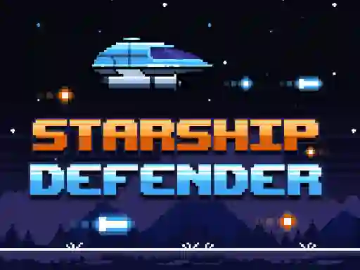 Gêm Starship Defender ar-lein