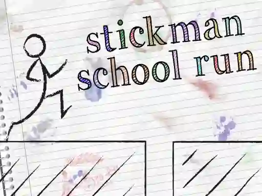 Gêm Stickman School Run ar-lein