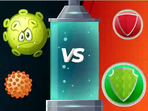 Gêm Virus Fight ar-lein