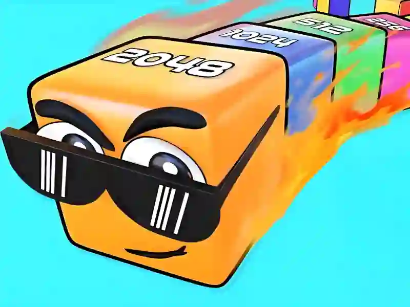 Gêm Cubes 2048.io ar-lein