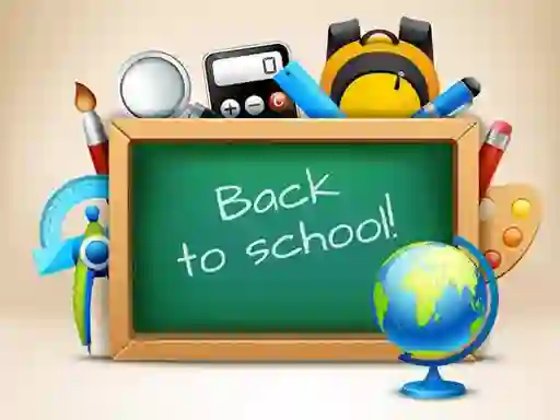 Gêm Back To School: Memory ar-lein