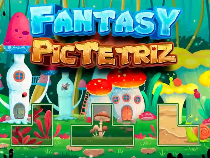 Gêm Fantasy Pic Tetriz ar-lein