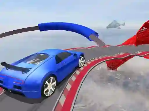 Gêm Mega Ramp Stunt Cars ar-lein