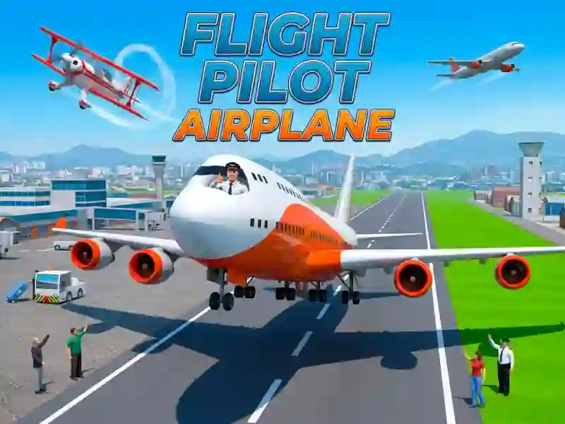 Gêm Flight Pilot Airplane ar-lein