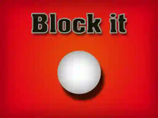 Gêm Block It ar-lein